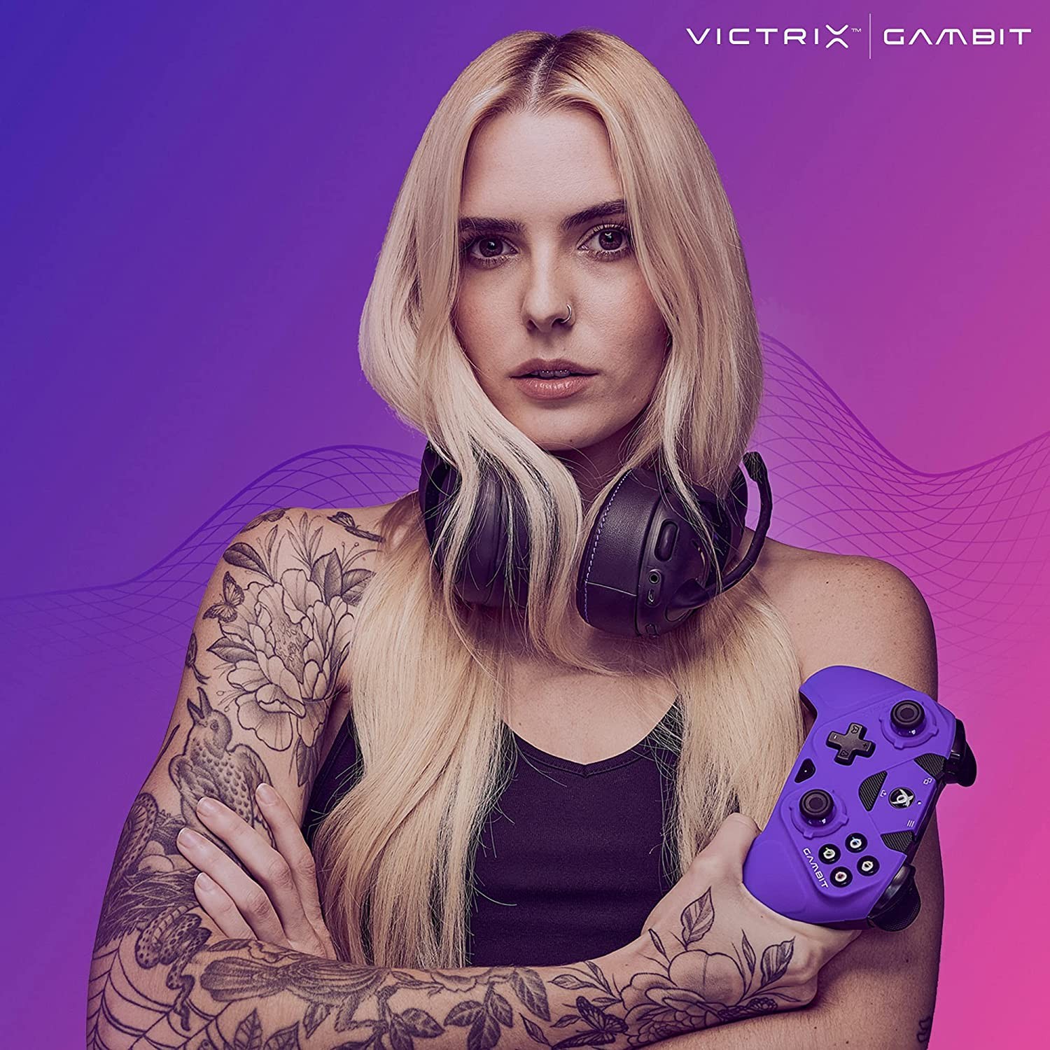 PDP Victrix Gambit Wired Controller for Xbox one and XIS series