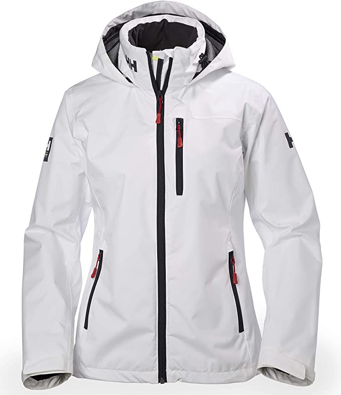 Helly Hansen Women's Crewneck Hooded Waterproof Windproof Breathable Rain Jacket