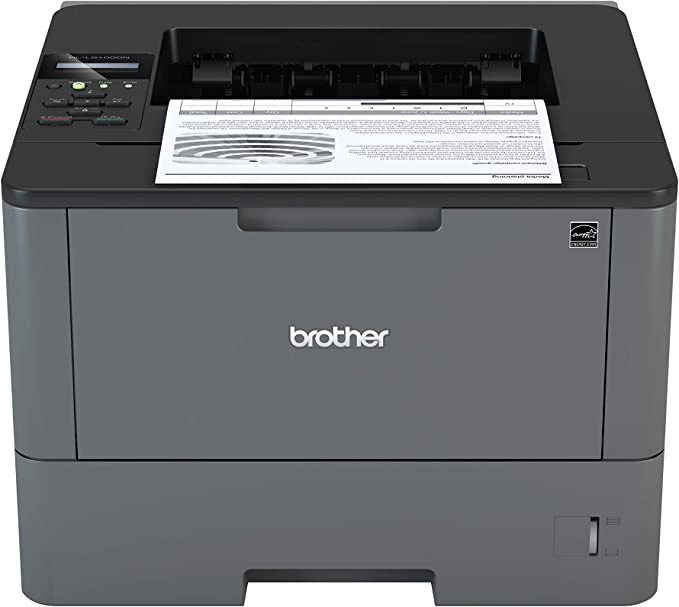 Brother Brother HL-L5100DN Black & White Laser Printer - Single Function,USB 2.0/Network,Duplex Printing,40PPM,A4 Printer,Business Printer